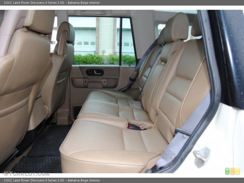 Bahama Beige Interior Photo for the 2002 Land Rover Discovery II Series II SD #54261986