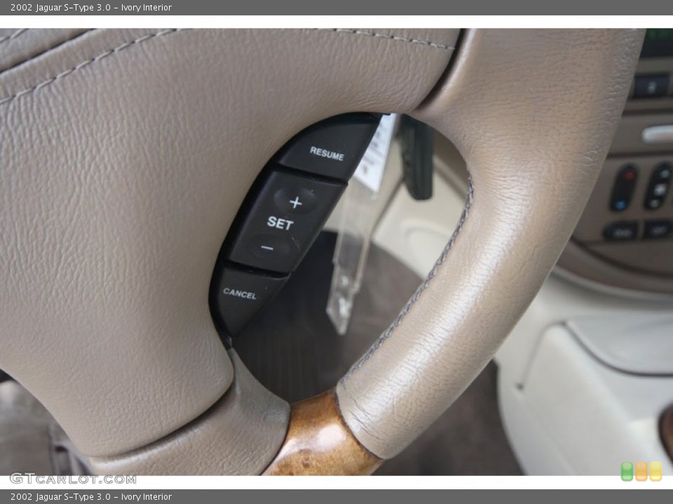 Ivory Interior Controls for the 2002 Jaguar S-Type 3.0 #54261995