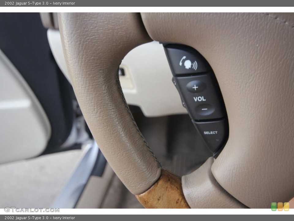 Ivory Interior Controls for the 2002 Jaguar S-Type 3.0 #54262005