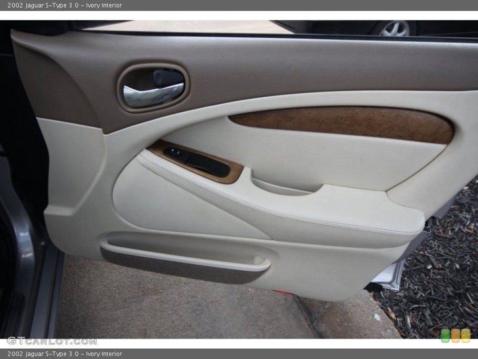 Ivory Interior Door Panel for the 2002 Jaguar S-Type 3.0 #54262085