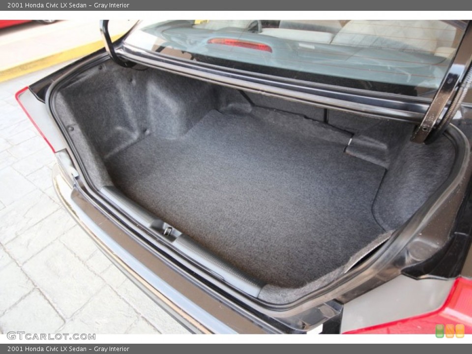 Gray Interior Trunk for the 2001 Honda Civic LX Sedan #54262655