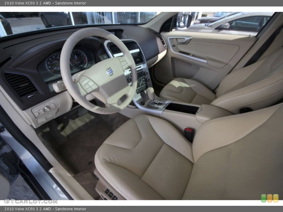Sandstone Interior Photo for the 2010 Volvo XC60 3.2 AWD #54264836