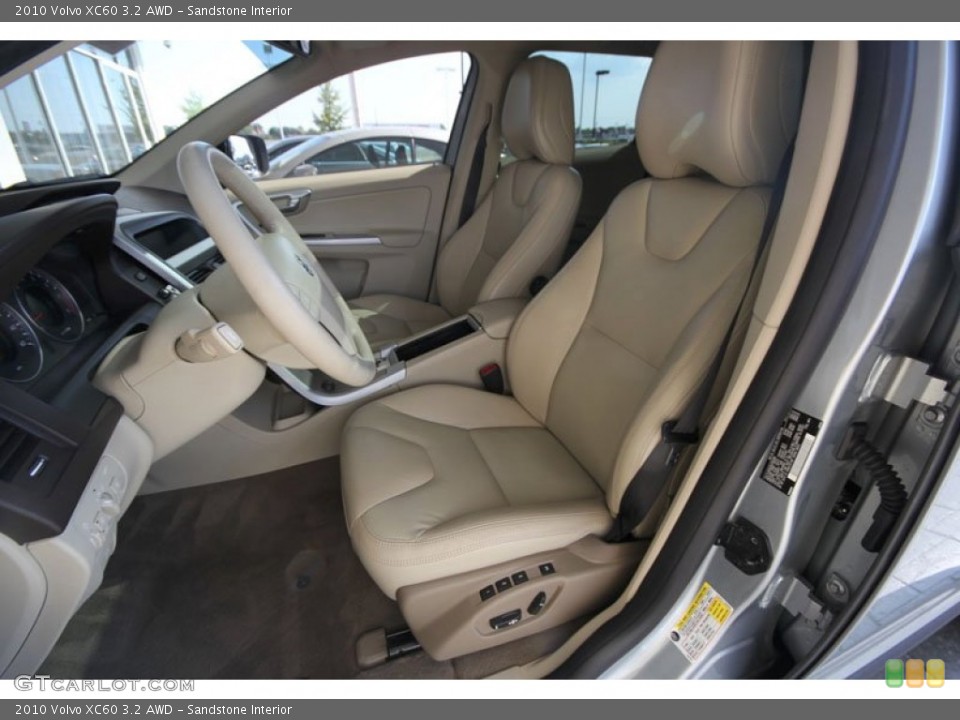 Sandstone Interior Photo for the 2010 Volvo XC60 3.2 AWD #54264845