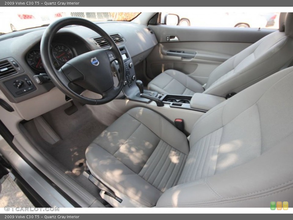 Quartz Gray Interior Photo for the 2009 Volvo C30 T5 #54265145