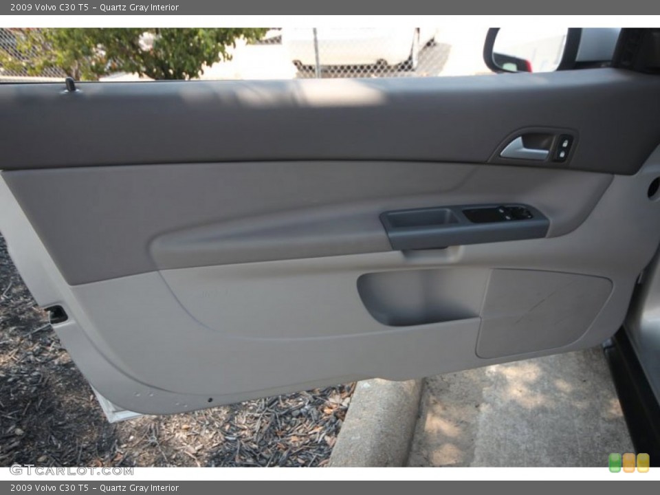 Quartz Gray Interior Door Panel for the 2009 Volvo C30 T5 #54265229