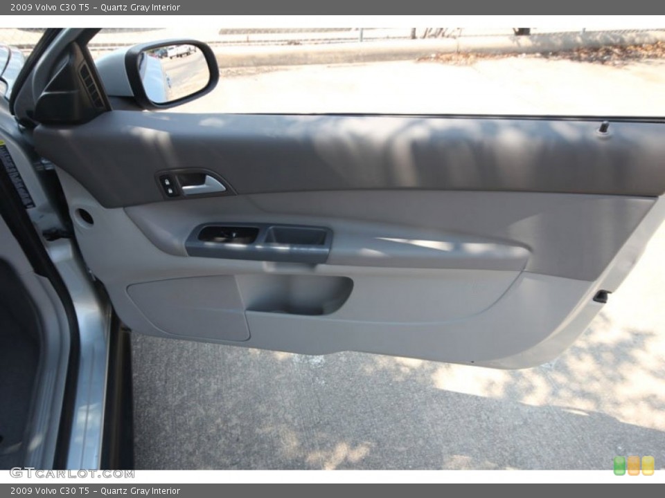 Quartz Gray Interior Door Panel for the 2009 Volvo C30 T5 #54265322