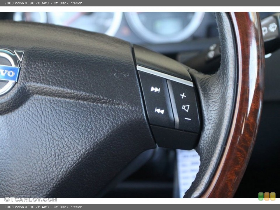 Off Black Interior Controls for the 2008 Volvo XC90 V8 AWD #54265877