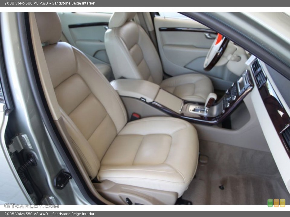 Sandstone Beige Interior Photo for the 2008 Volvo S80 V8 AWD #54266870