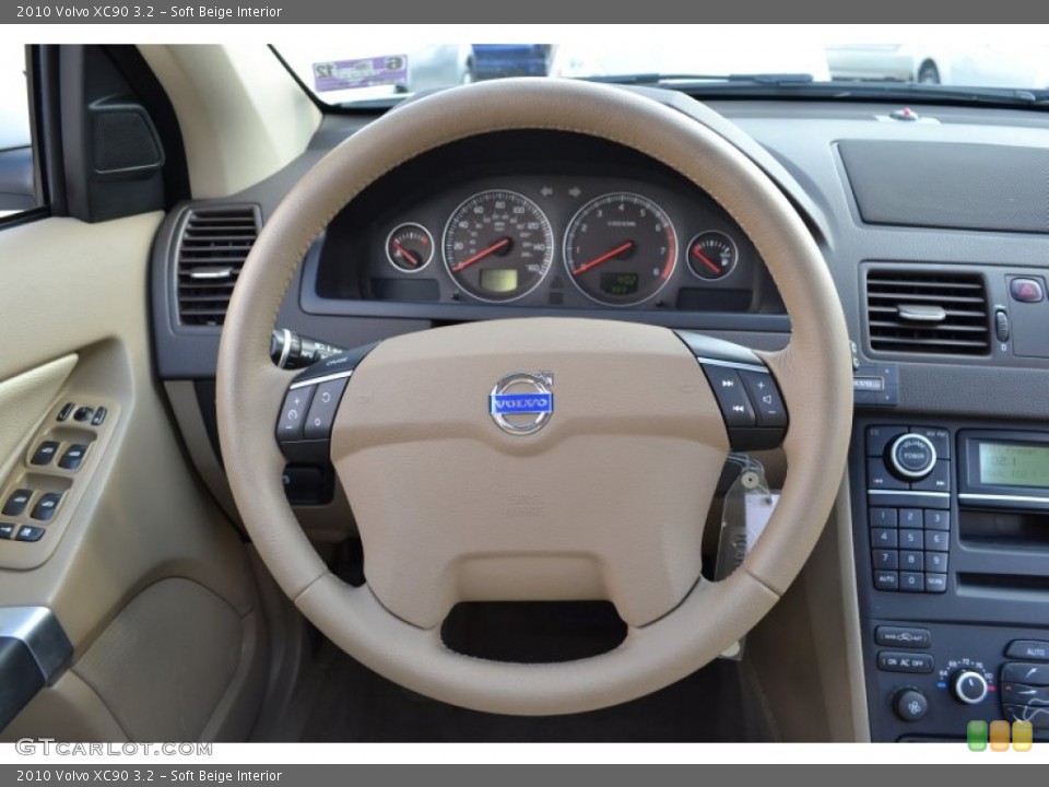 Soft Beige Interior Steering Wheel for the 2010 Volvo XC90 3.2 #54267530