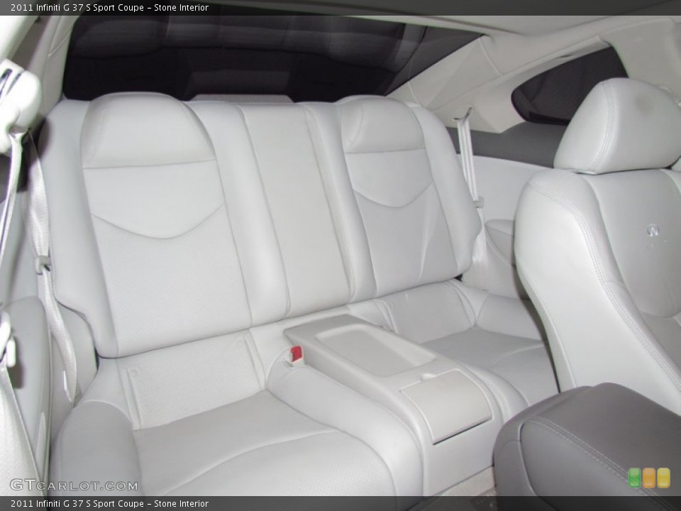 Stone Interior Photo for the 2011 Infiniti G 37 S Sport Coupe #54267707