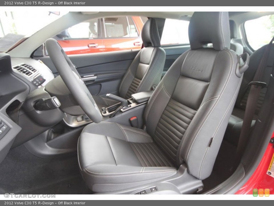Off Black Interior Photo for the 2012 Volvo C30 T5 R-Design #54268061