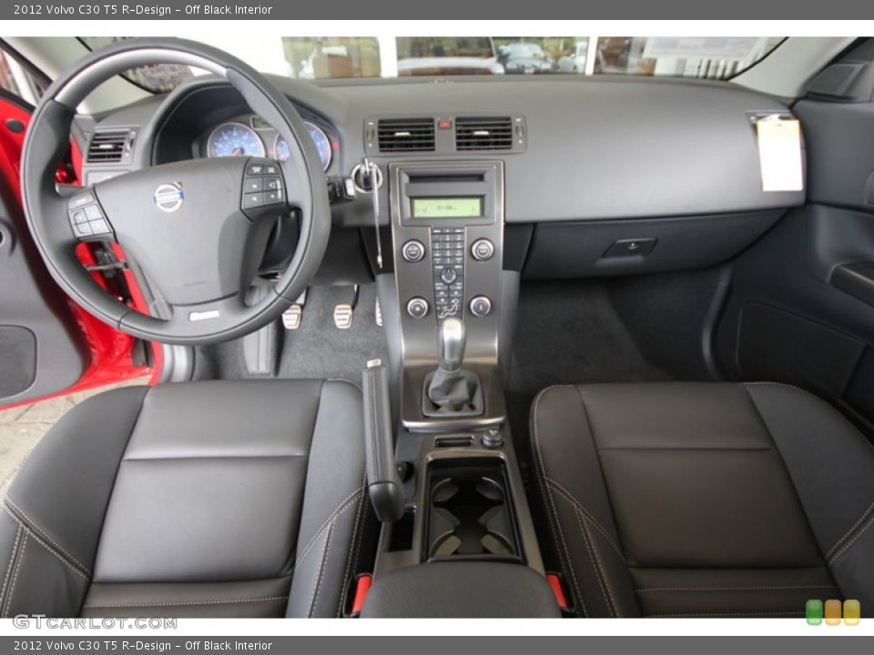 Off Black Interior Dashboard for the 2012 Volvo C30 T5 R-Design #54268138