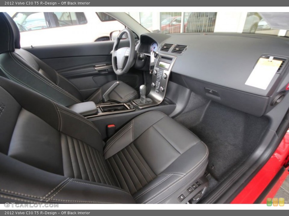 Off Black Interior Photo for the 2012 Volvo C30 T5 R-Design #54268166