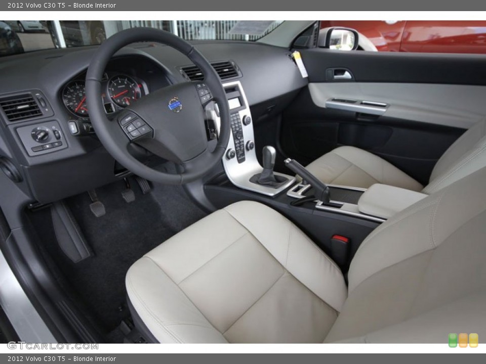 Blonde Interior Photo for the 2012 Volvo C30 T5 #54268214