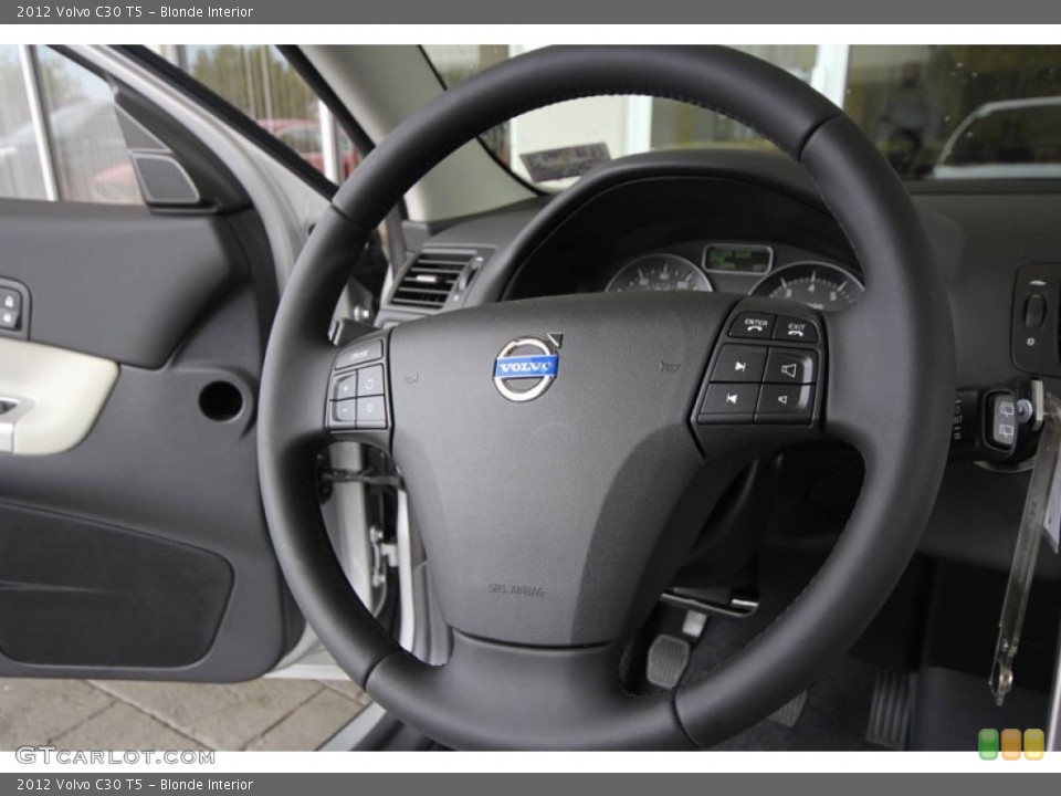 Blonde Interior Steering Wheel for the 2012 Volvo C30 T5 #54268316