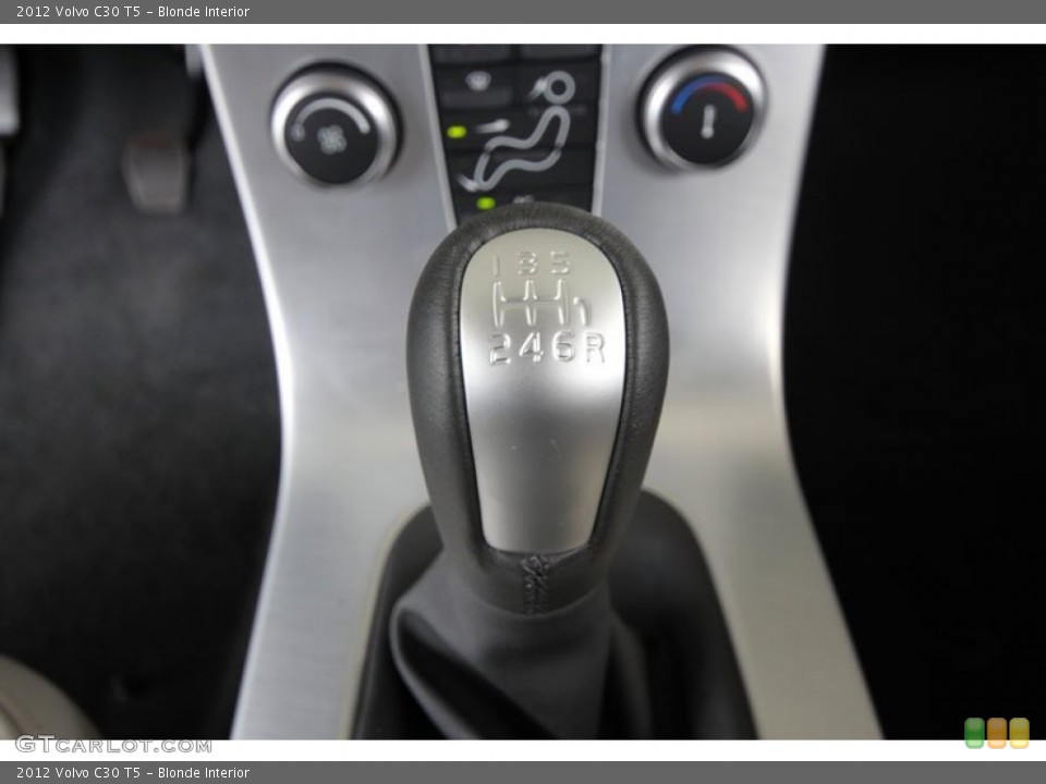 Blonde Interior Transmission for the 2012 Volvo C30 T5 #54268325
