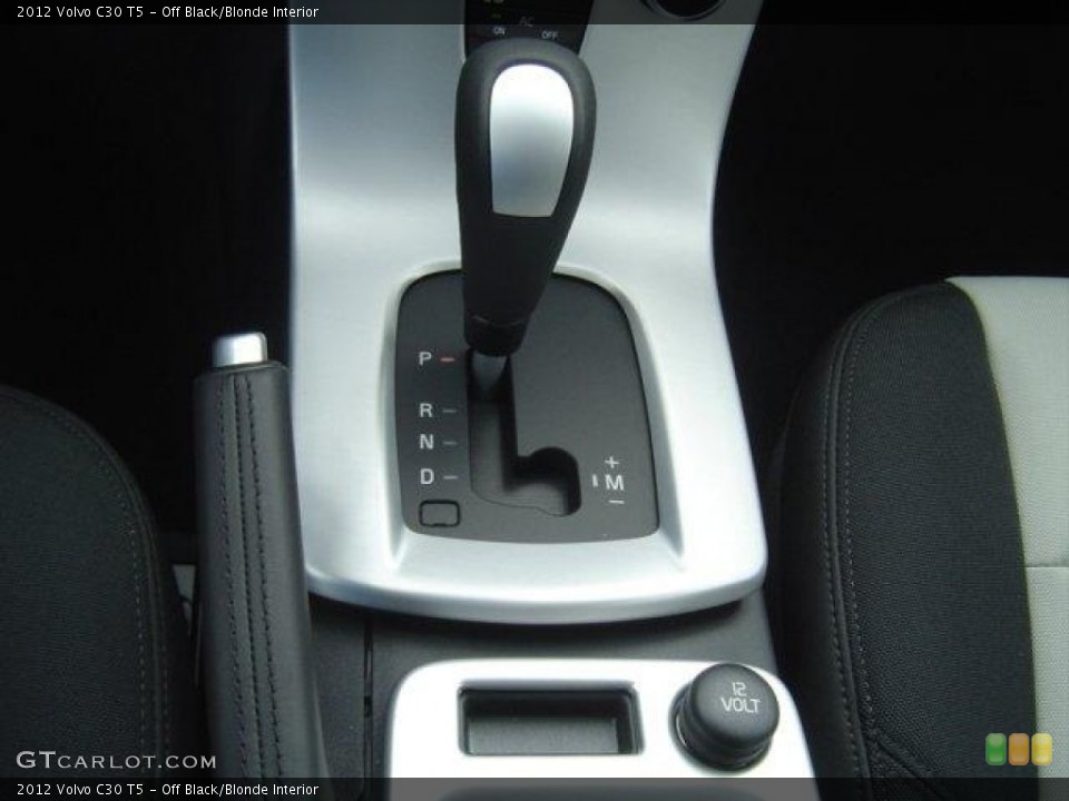 Off Black/Blonde Interior Transmission for the 2012 Volvo C30 T5 #54268544