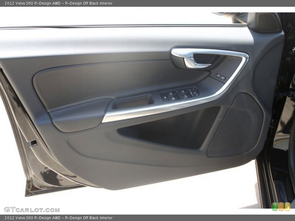 R-Design Off Black Interior Door Panel for the 2012 Volvo S60 R-Design AWD #54269267