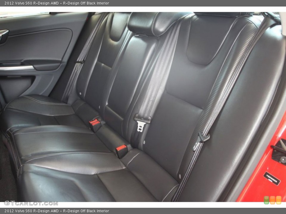 R-Design Off Black Interior Photo for the 2012 Volvo S60 R-Design AWD #54269369