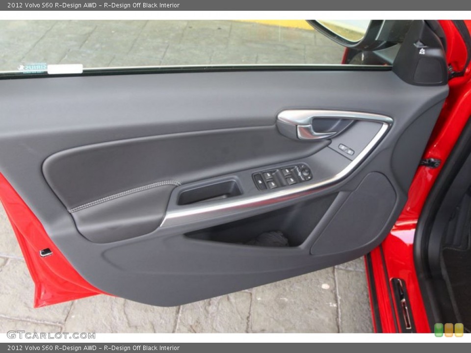 R-Design Off Black Interior Door Panel for the 2012 Volvo S60 R-Design AWD #54269465