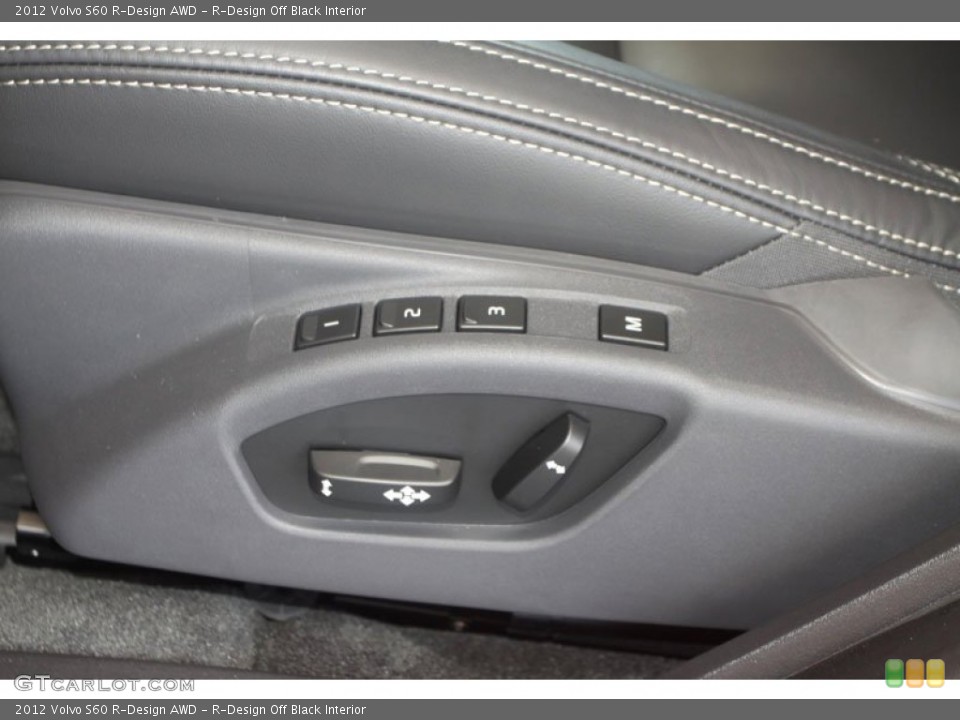 R-Design Off Black Interior Controls for the 2012 Volvo S60 R-Design AWD #54269474