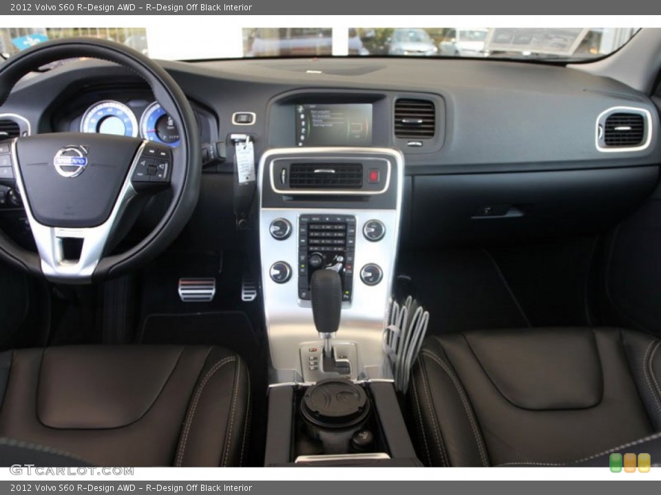 R-Design Off Black Interior Dashboard for the 2012 Volvo S60 R-Design AWD #54269483