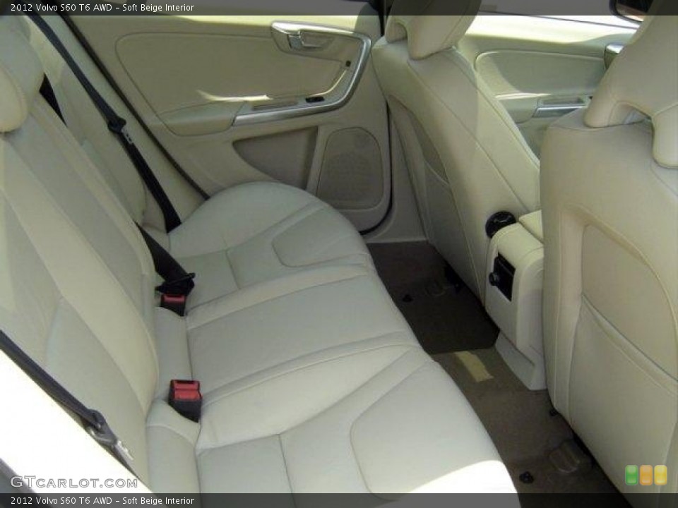 Soft Beige Interior Photo for the 2012 Volvo S60 T6 AWD #54269882