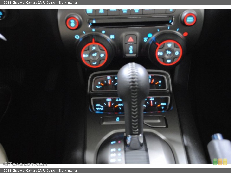 Black Interior Controls for the 2011 Chevrolet Camaro SS/RS Coupe #54271235