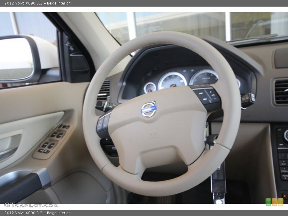 Beige Interior Steering Wheel for the 2012 Volvo XC90 3.2 #54271679