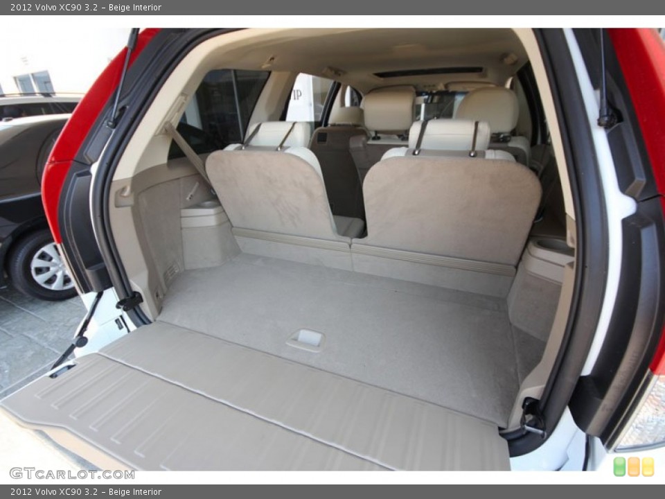 Beige Interior Trunk for the 2012 Volvo XC90 3.2 #54271706