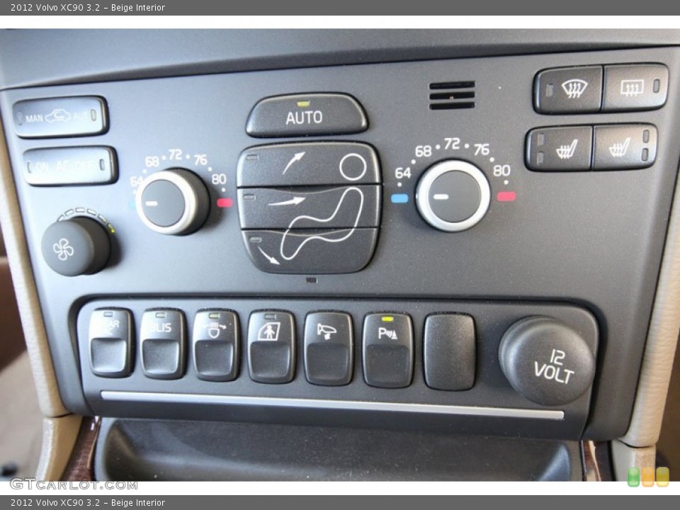 Beige Interior Controls for the 2012 Volvo XC90 3.2 #54271880