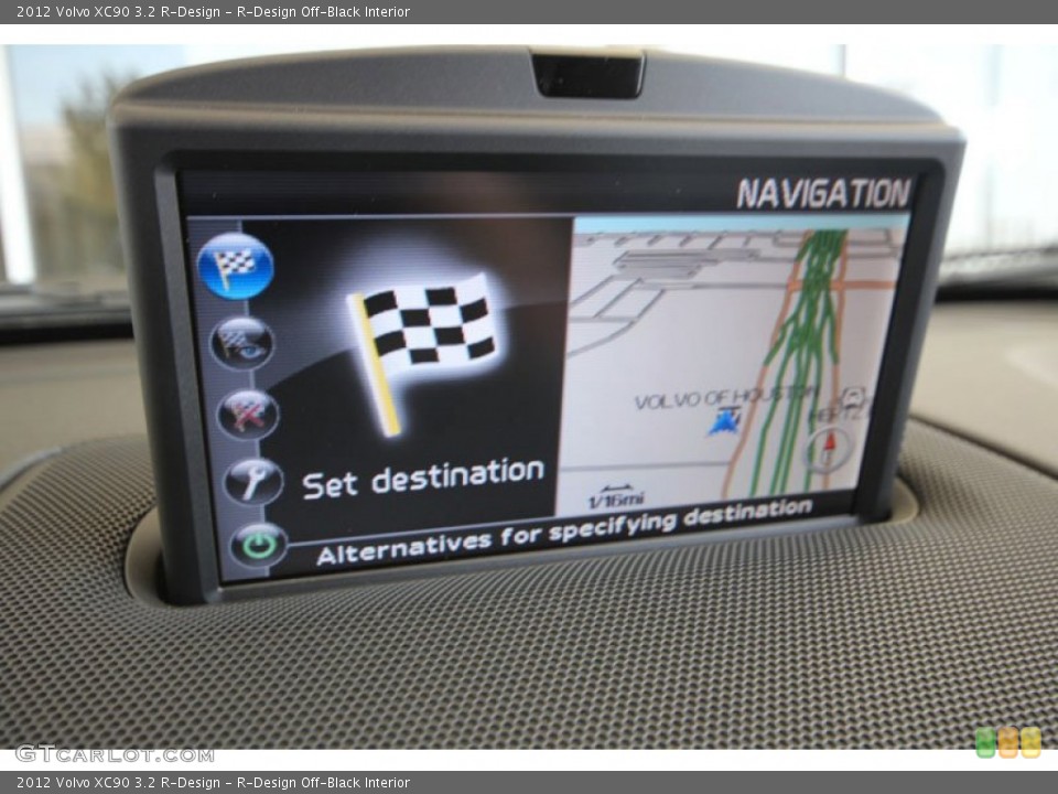 R-Design Off-Black Interior Navigation for the 2012 Volvo XC90 3.2 R-Design #54272123