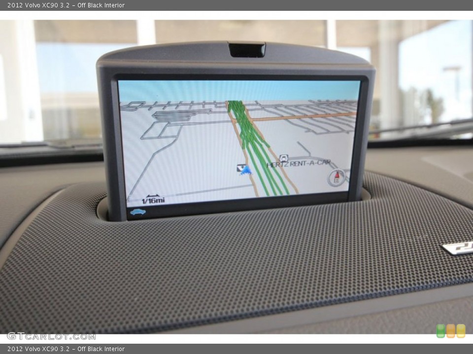 Off Black Interior Navigation for the 2012 Volvo XC90 3.2 #54272363