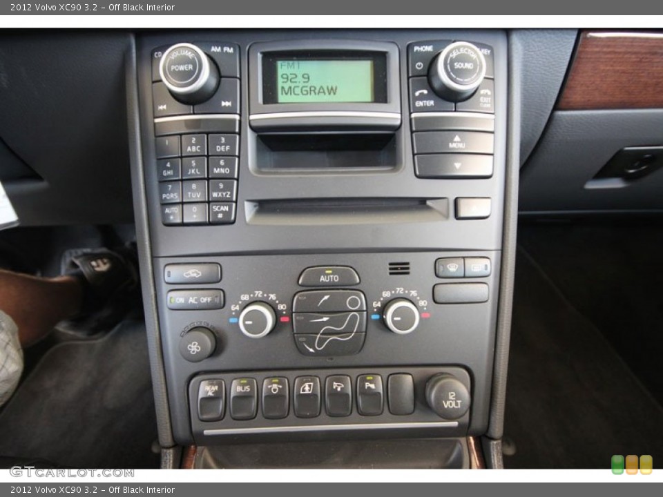 Off Black Interior Controls for the 2012 Volvo XC90 3.2 #54272375
