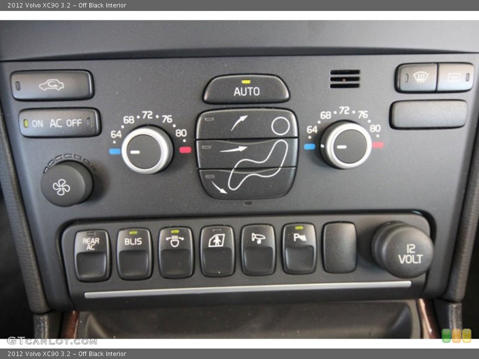 Off Black Interior Controls for the 2012 Volvo XC90 3.2 #54272381