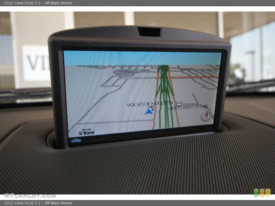 Off Black Interior Navigation for the 2012 Volvo XC90 3.2 #54272840