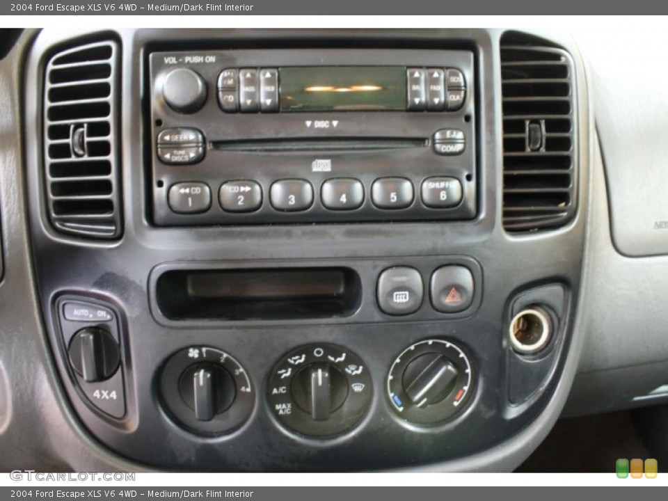 Medium/Dark Flint Interior Controls for the 2004 Ford Escape XLS V6 4WD #54273260