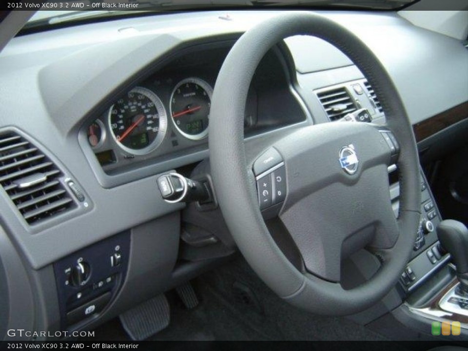 Off Black Interior Steering Wheel for the 2012 Volvo XC90 3.2 AWD #54273455