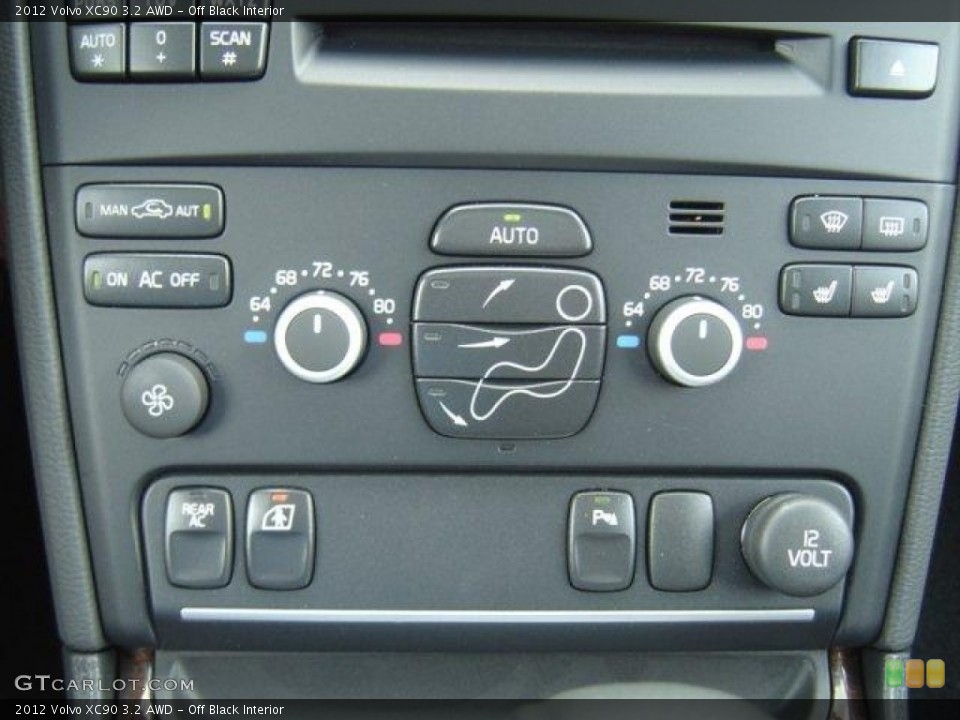 Off Black Interior Controls for the 2012 Volvo XC90 3.2 AWD #54273461