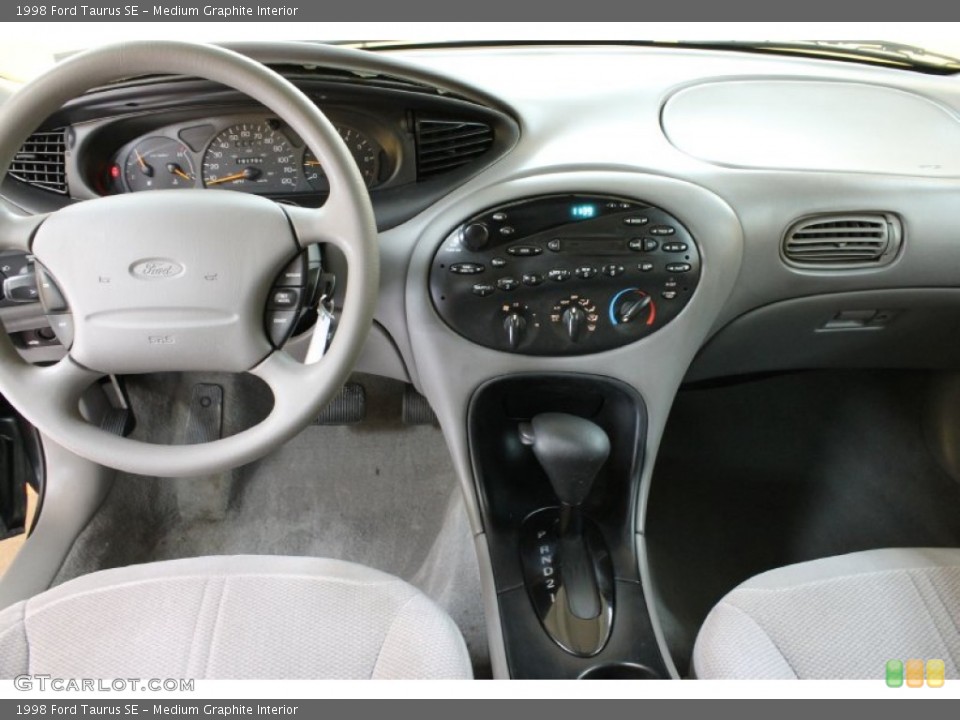 Medium Graphite Interior Dashboard for the 1998 Ford Taurus SE #54275273