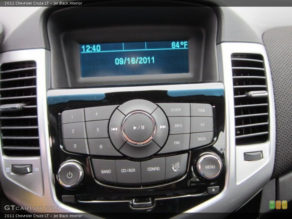 Jet Black Interior Audio System for the 2011 Chevrolet Cruze LT #54278241