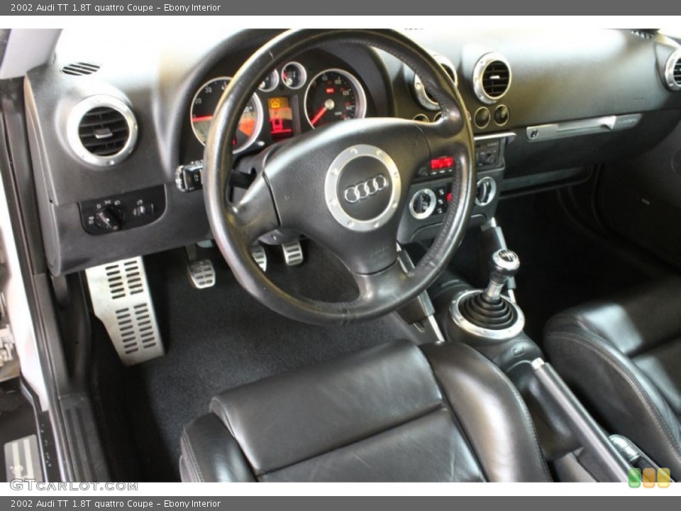 Ebony Interior Dashboard for the 2002 Audi TT 1.8T quattro Coupe #54278473