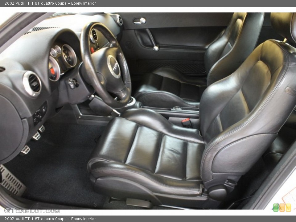 Ebony Interior Photo for the 2002 Audi TT 1.8T quattro Coupe #54278522