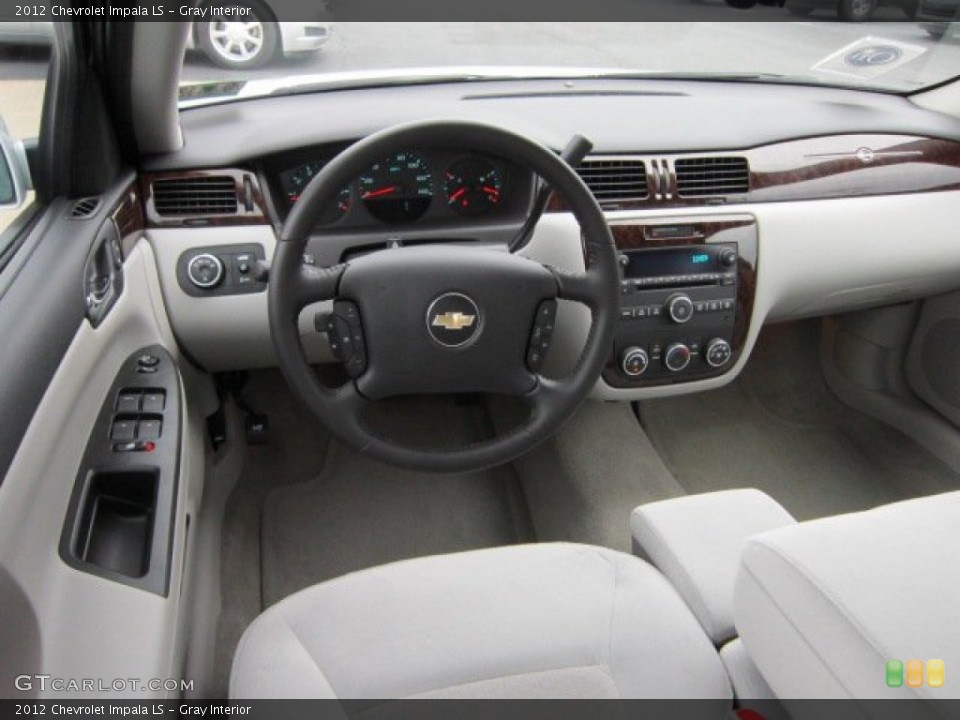 Gray Interior Dashboard for the 2012 Chevrolet Impala LS #54278732