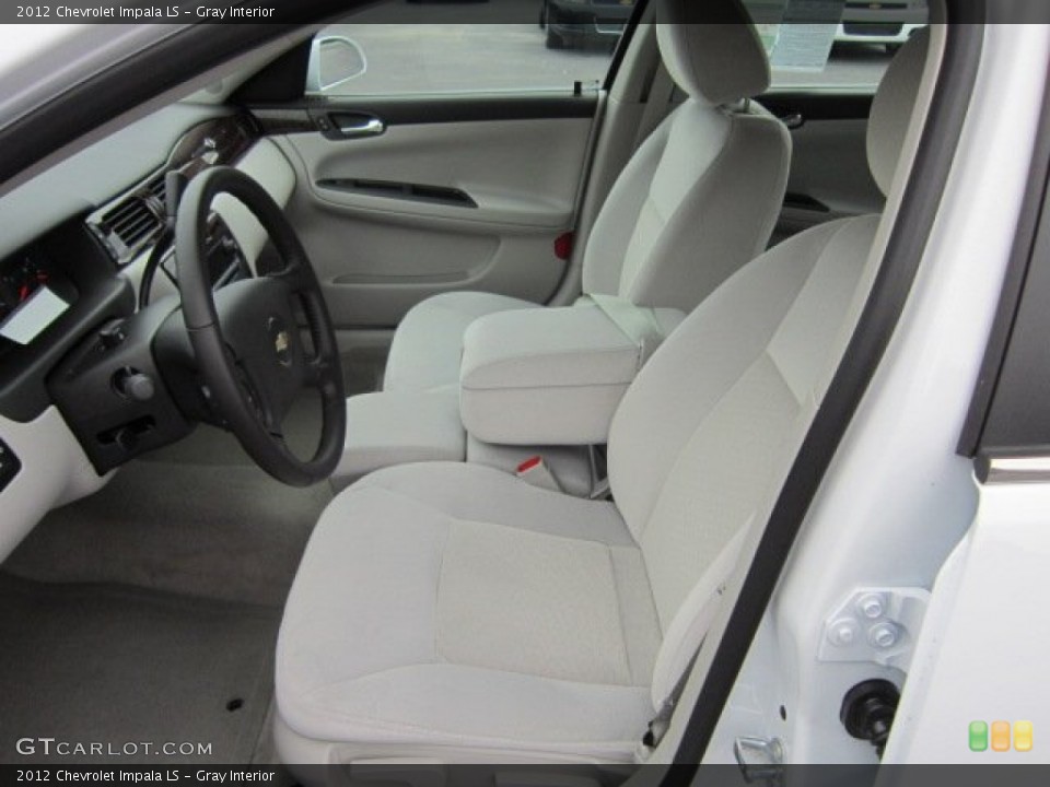 Gray Interior Photo for the 2012 Chevrolet Impala LS #54278739