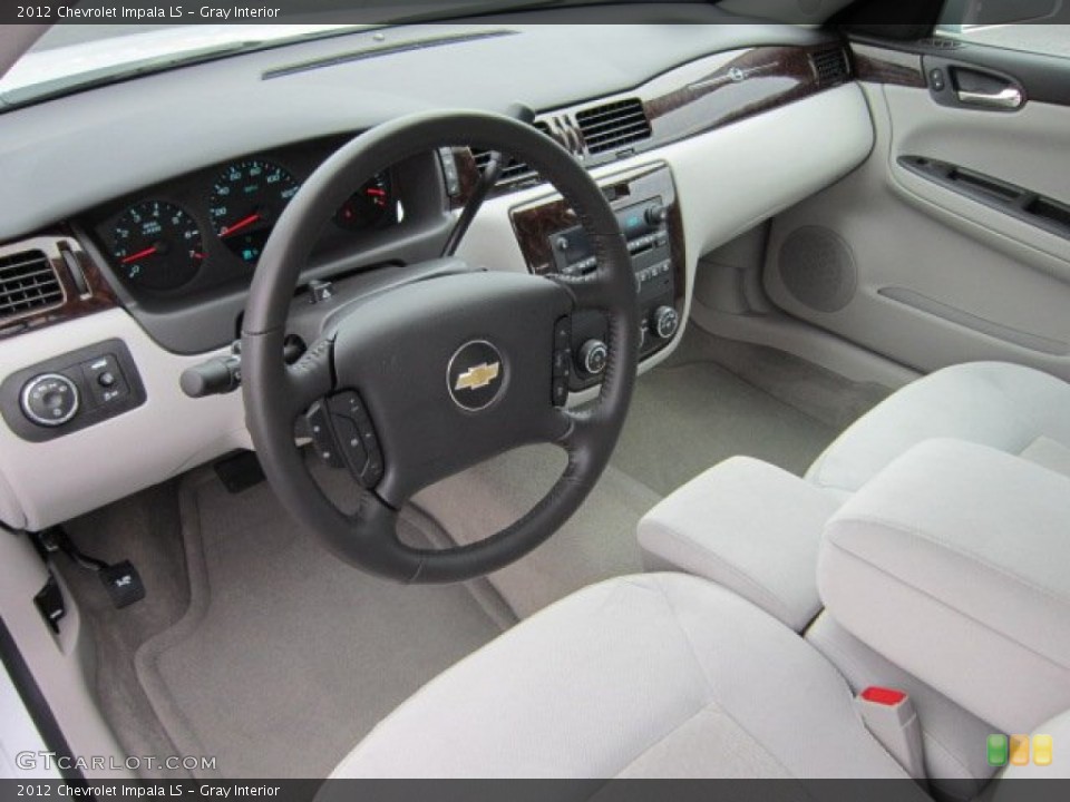 Gray Interior Prime Interior for the 2012 Chevrolet Impala LS #54278747