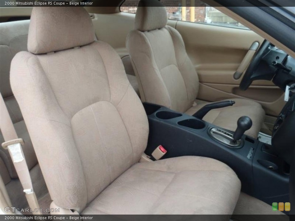 Beige Interior Photo for the 2000 Mitsubishi Eclipse RS Coupe #54280055