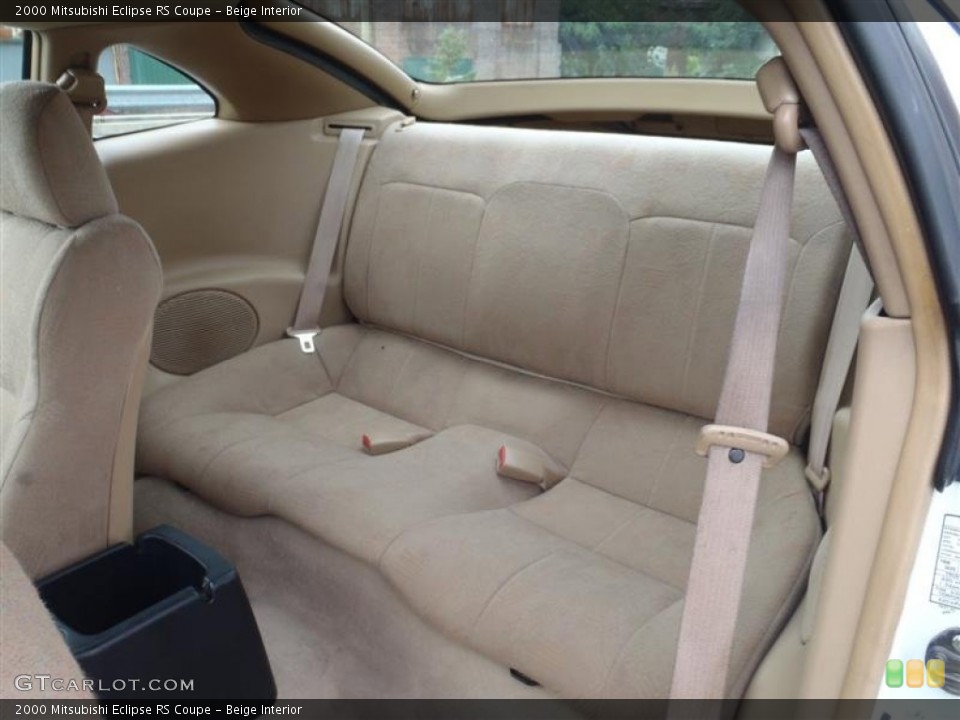 Beige Interior Photo for the 2000 Mitsubishi Eclipse RS Coupe #54280062