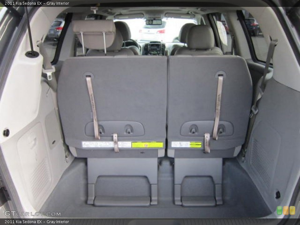 Gray Interior Trunk for the 2011 Kia Sedona EX #54280124