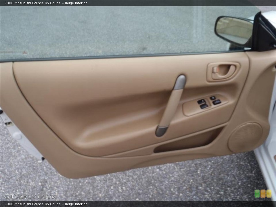 Beige Interior Door Panel for the 2000 Mitsubishi Eclipse RS Coupe #54280136